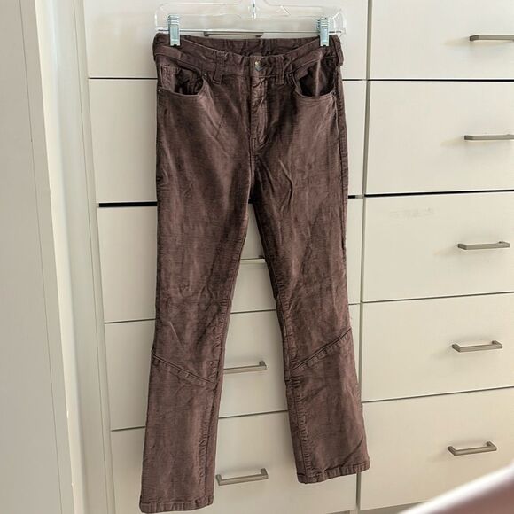 Free People Mauve /Purple Velvet Crop - Picture 2 of 6